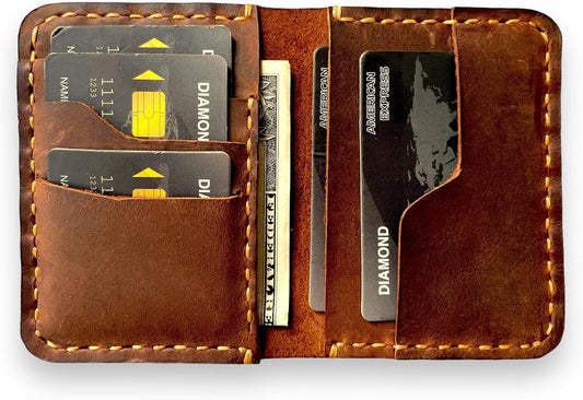 Handmade Leather Card Wallet