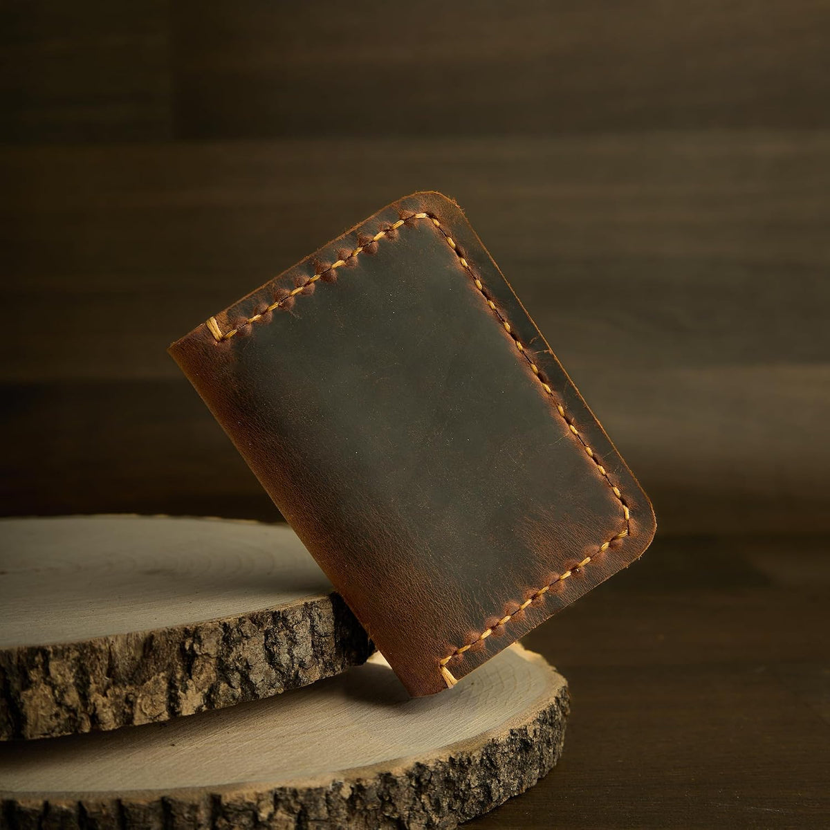 Handmade Leather Card Wallet