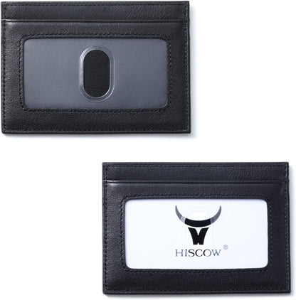 Slim Full Grain Leather Card Holder
