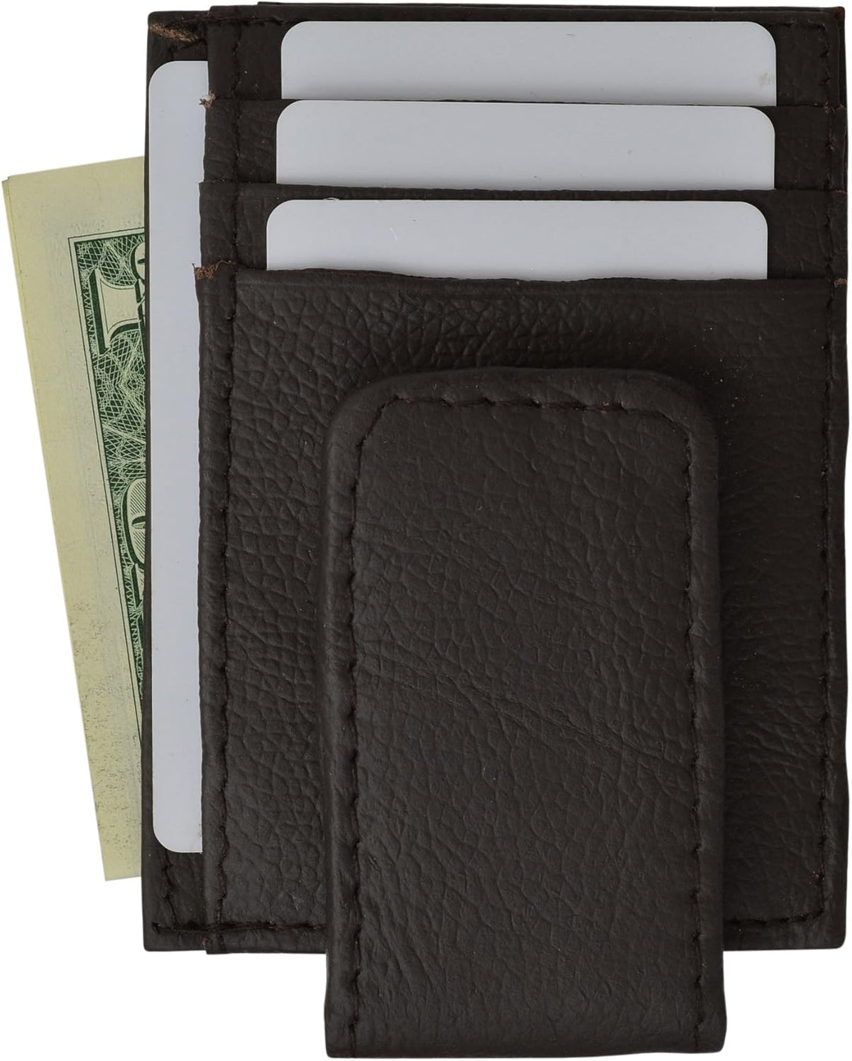 Genuine Leather Money Clip Wallet