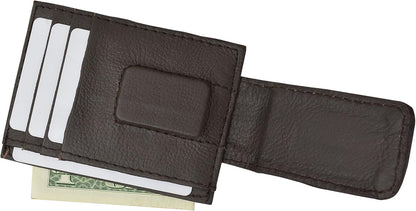 Genuine Leather Money Clip Wallet