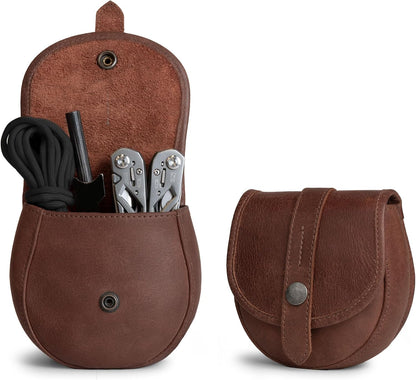 Full Grain Leather Utility Pouch