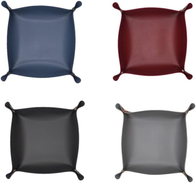 Leather Valet Tray Set