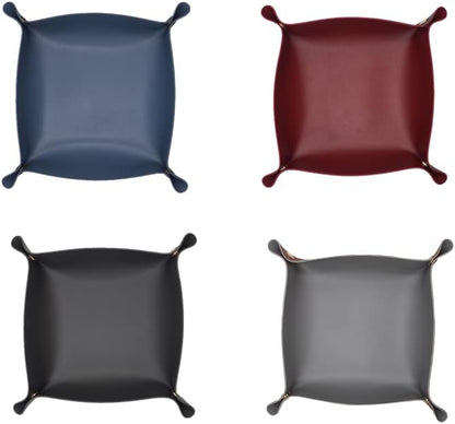 Leather Valet Tray Set
