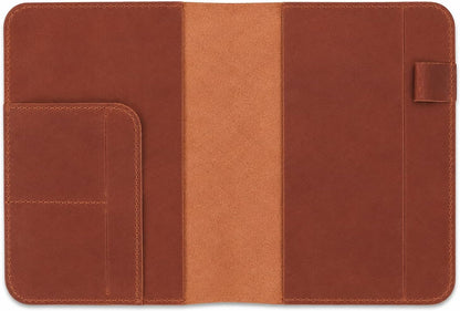 Refillable A5 Leather Journal Cover