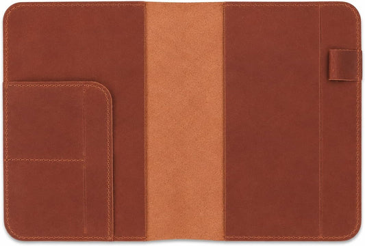 Refillable A5 Leather Journal Cover
