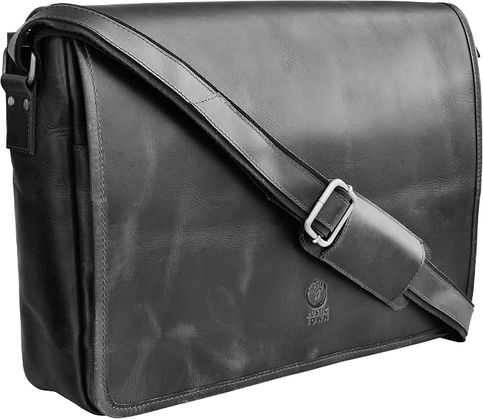 Full Grain Leather Messenger Bag