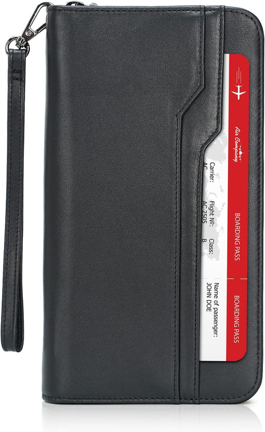 Full Grain Leather Passport Wallet