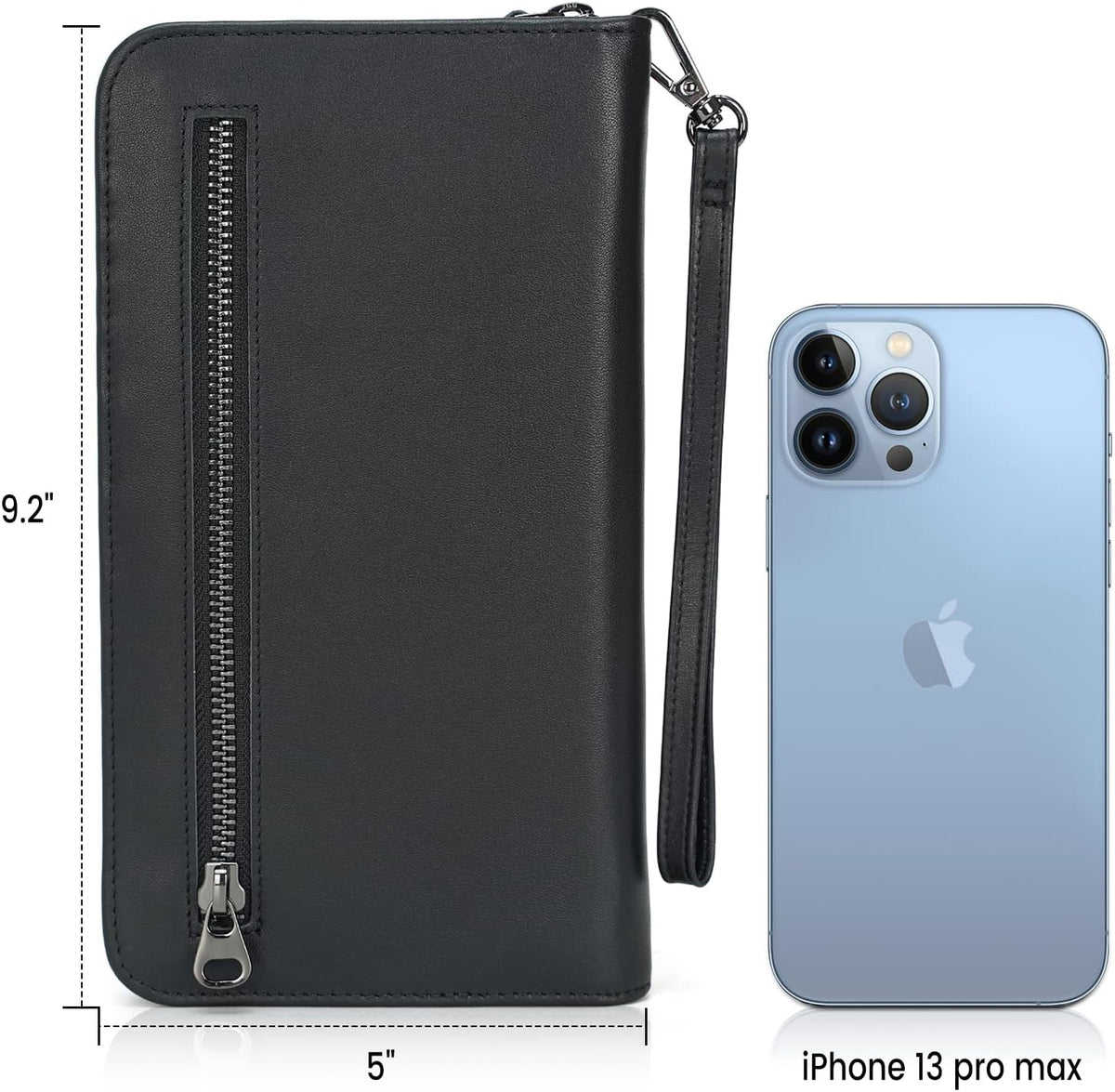 Full Grain Leather Passport Wallet